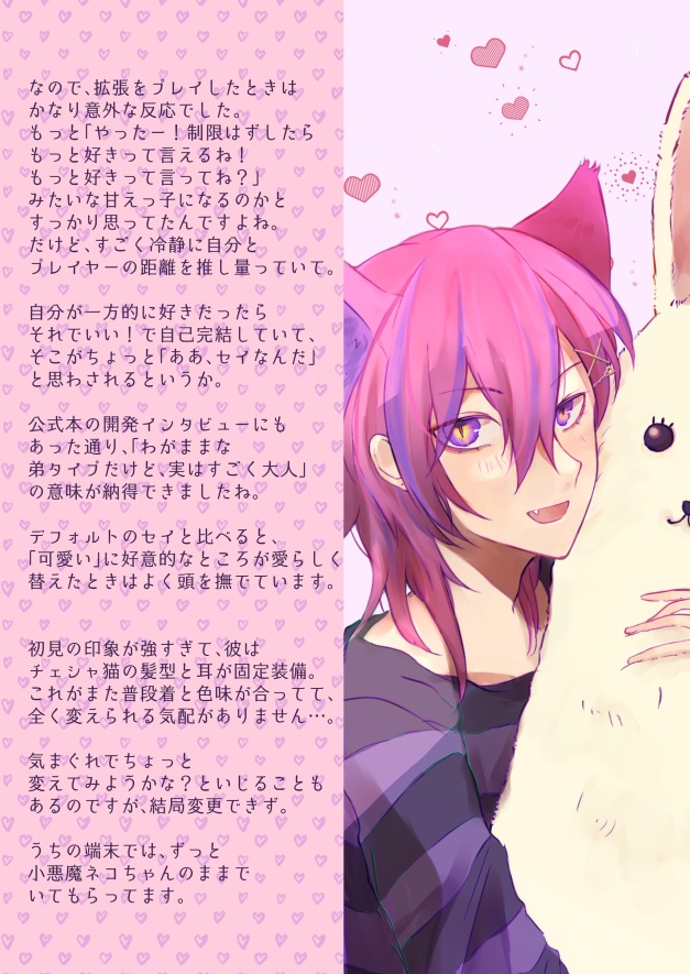 セイくんをひたすら語りたい本