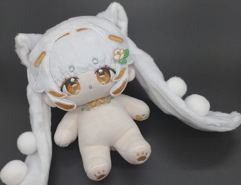 無属性ぬいぐるみ 雪海石榴 20cm B品