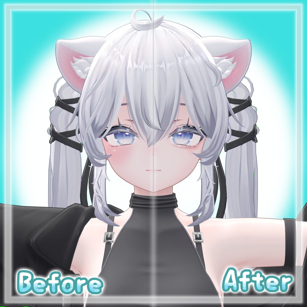 【Sio専用】Sio 姉風メイクアップテクスチャ+Blendshape 【Sio Makeup Texture & Blendshape】