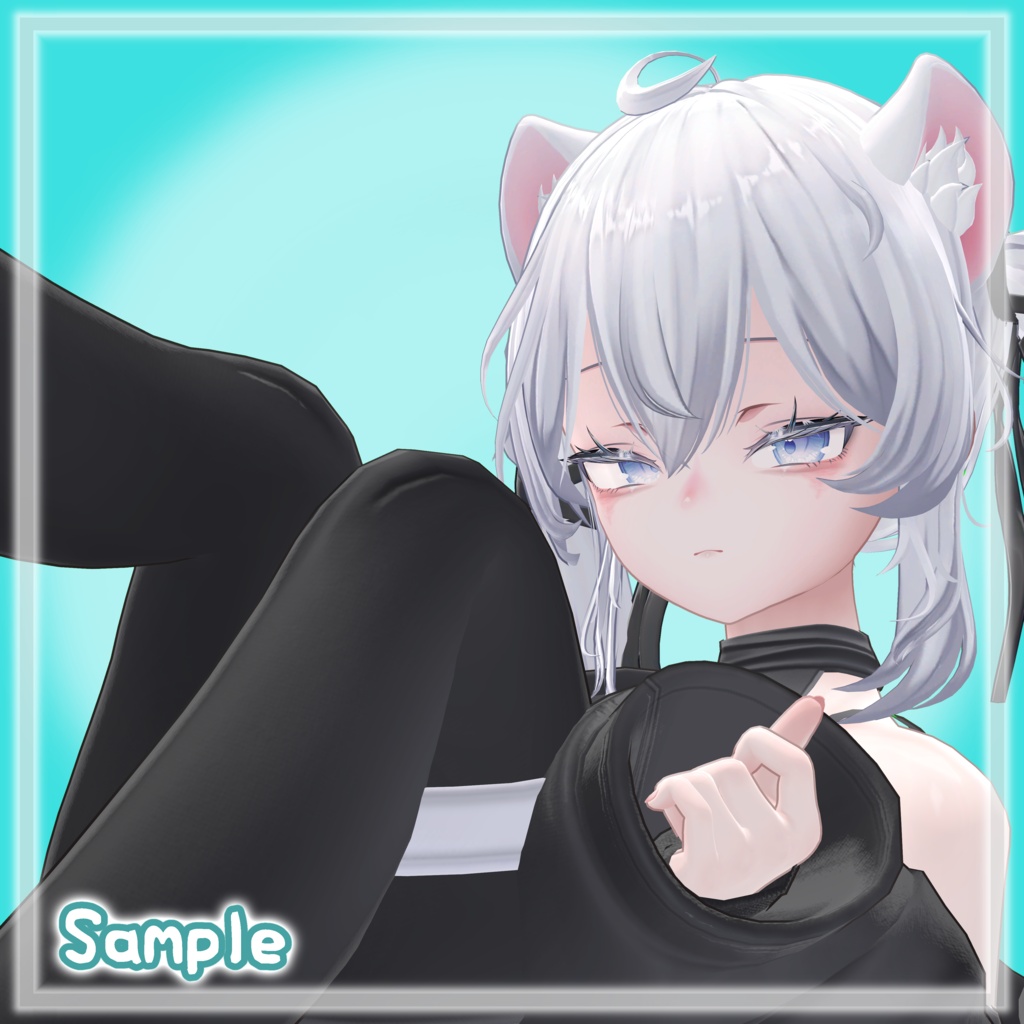 【Sio専用】Sio 姉風メイクアップテクスチャ+Blendshape 【Sio Makeup Texture & Blendshape】