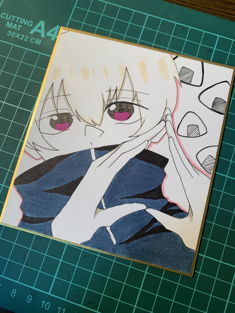 【原画】狗巻 色紙