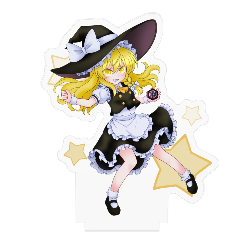 【サロピク頒布】霧雨魔理沙アクリルフィギュア
