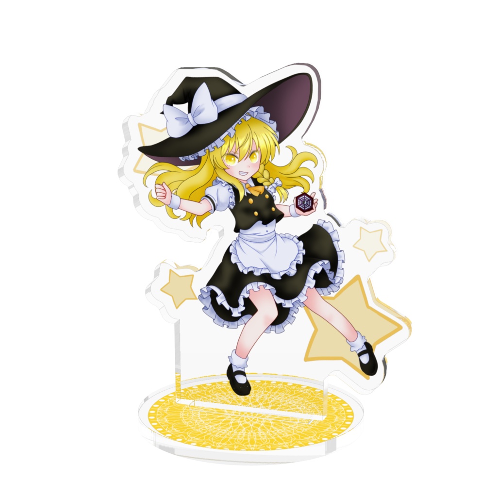 【サロピク頒布】霧雨魔理沙アクリルフィギュア