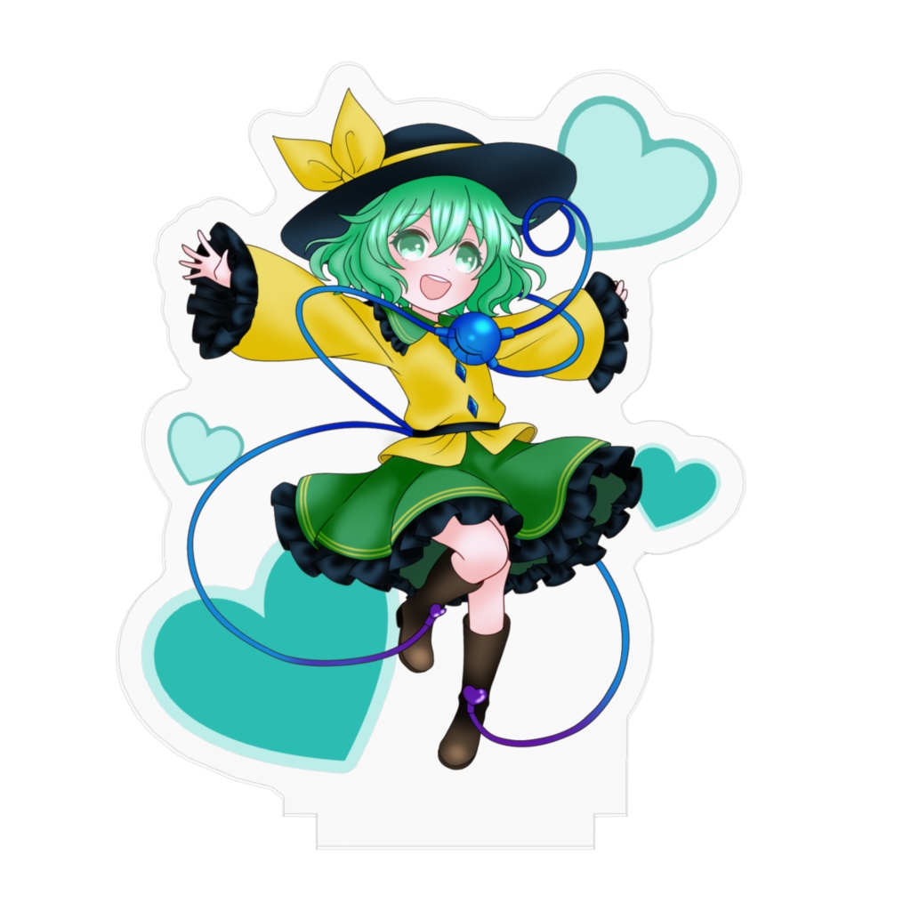 【サロピク頒布】古明地こいしアクリルフィギュア