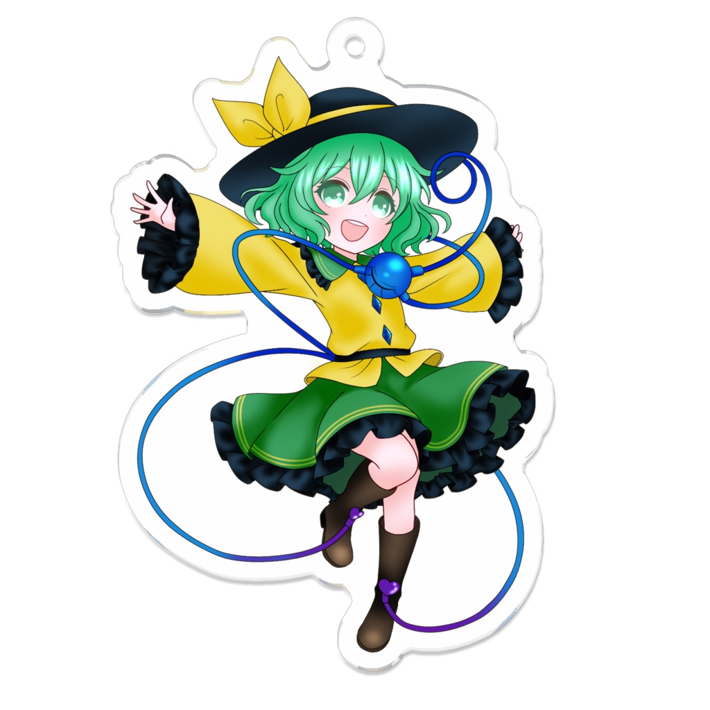 【サロピク頒布】古明地こいしアクリルキーホルダー