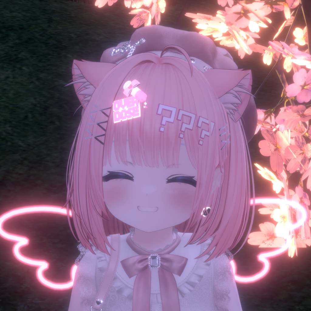 OVERDOSEヘアピン【VRChat想定】
