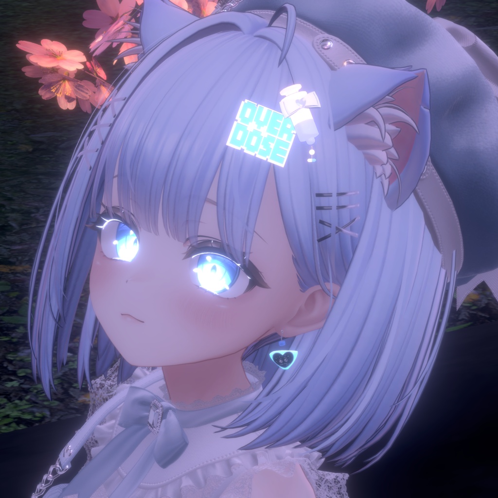 OVERDOSEヘアピン【VRChat想定】