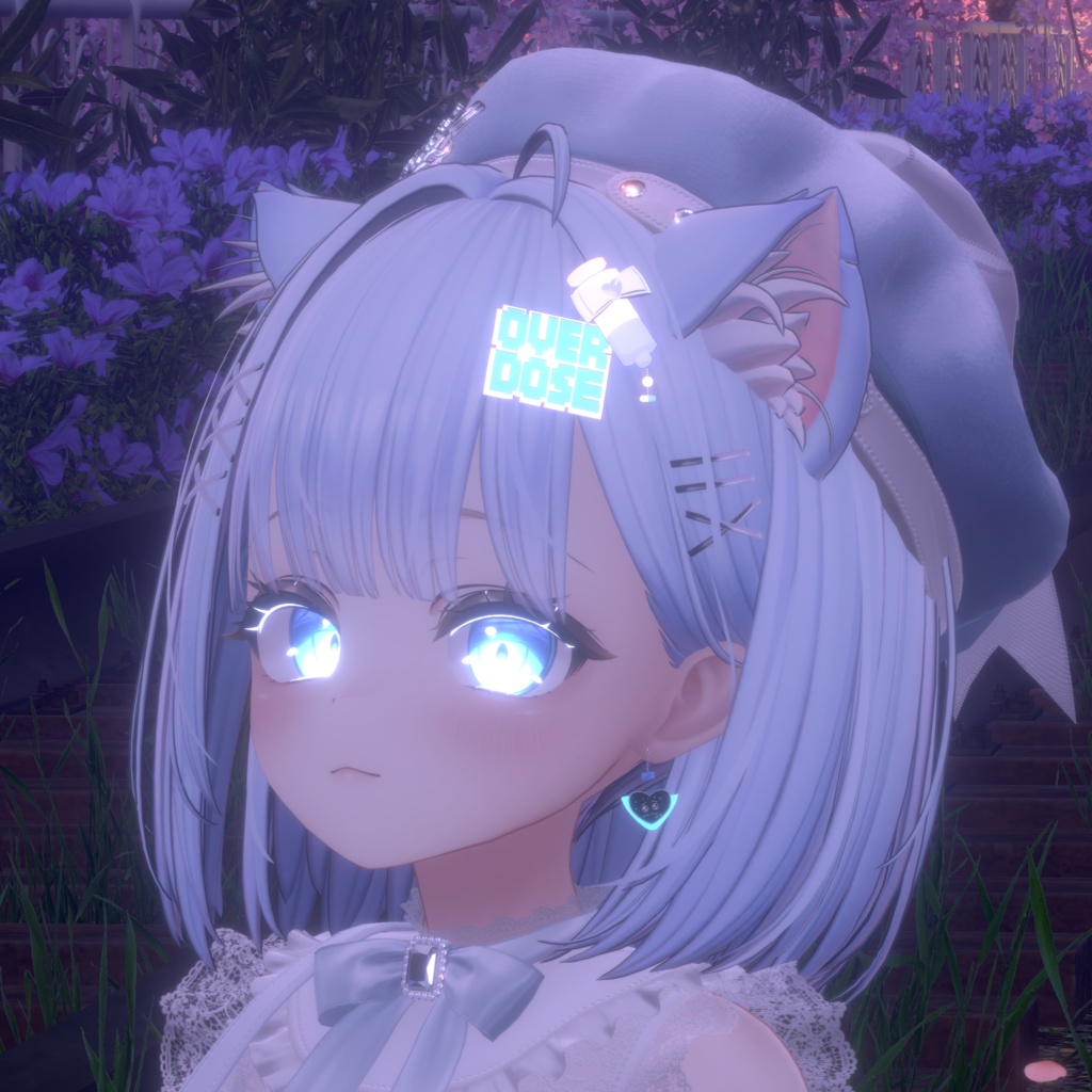 OVERDOSEヘアピン【VRChat想定】