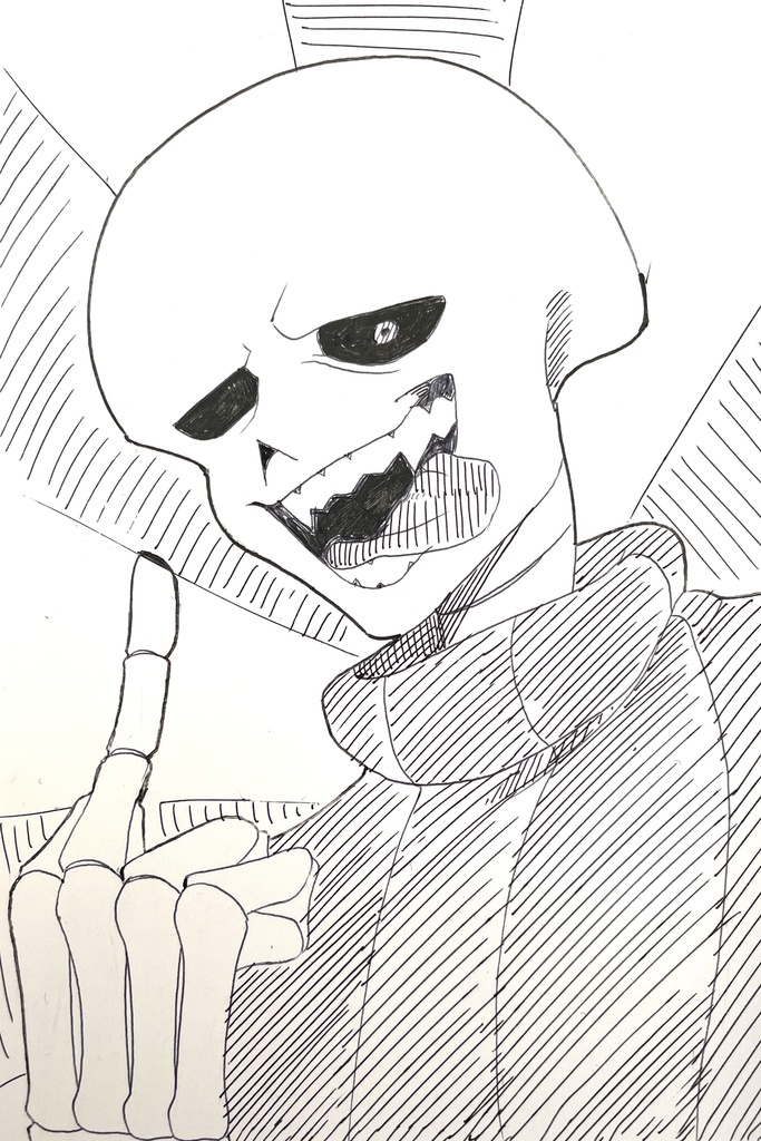 原画カード Fell!sans