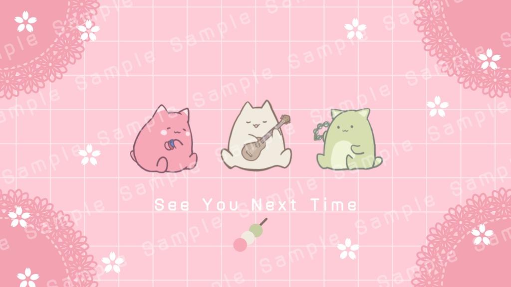 ◇待機画面◇桜だんごネコ楽団◇無配あり◇