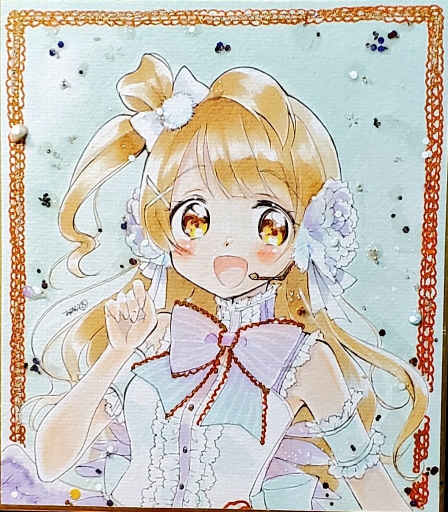 リクエスト色紙