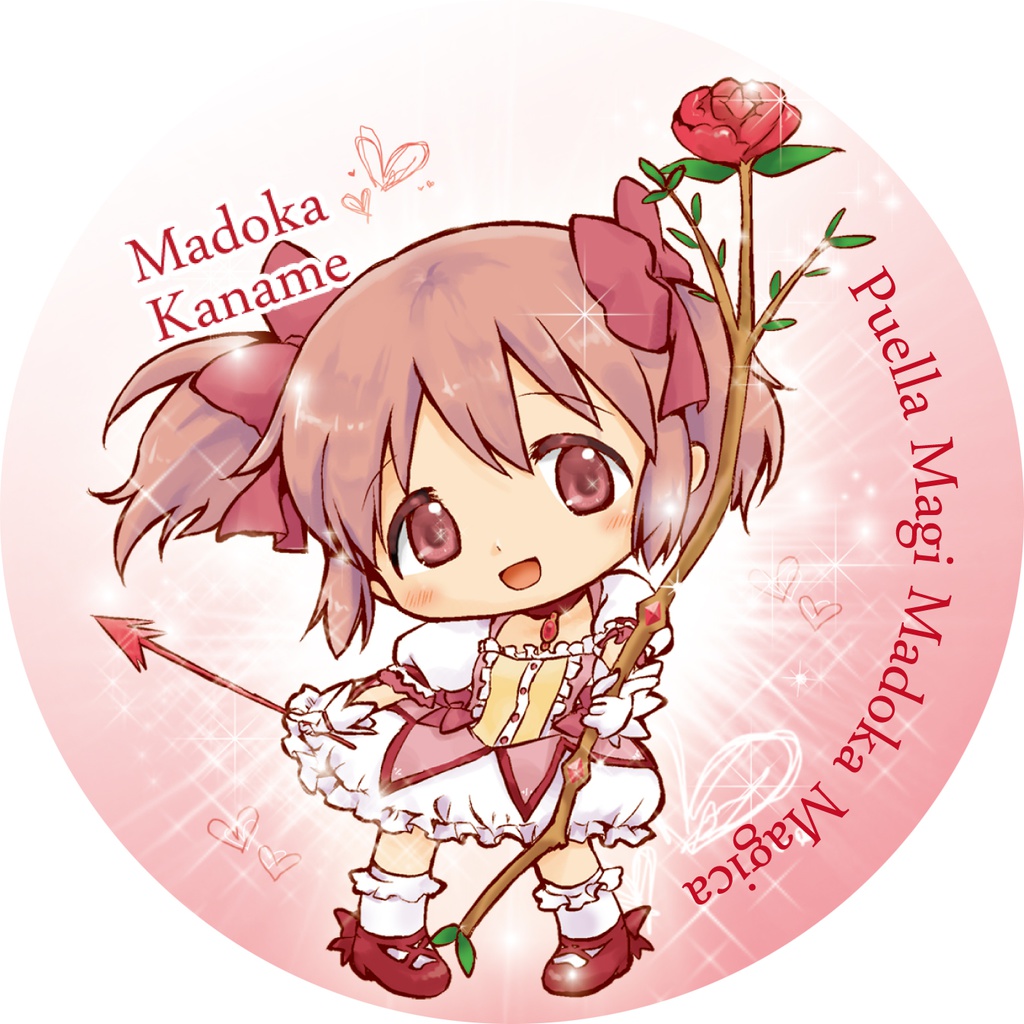 たたかう魔法少女缶バッジ