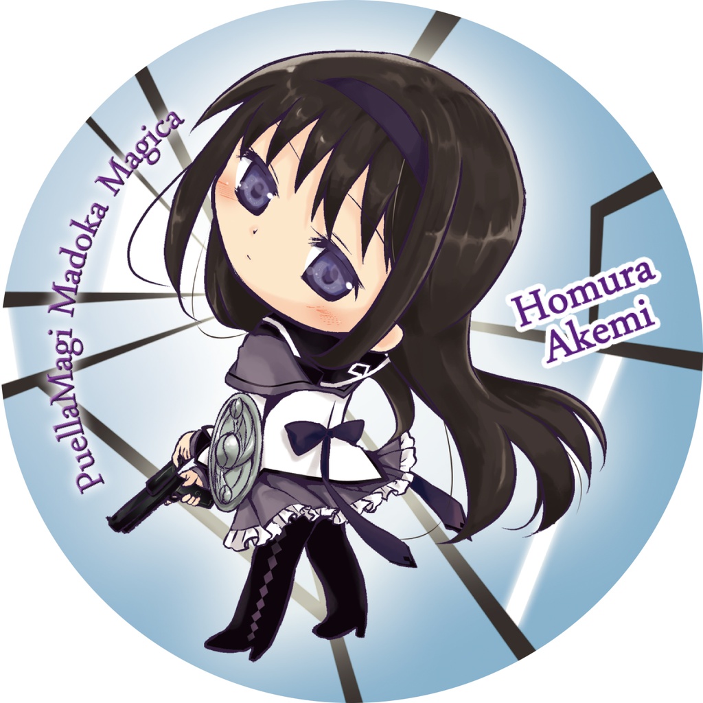 たたかう魔法少女缶バッジ