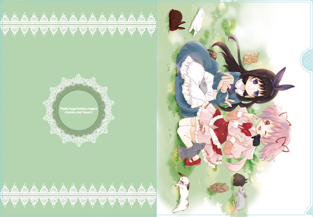 まどほむクリアファイル×ポストカードセット