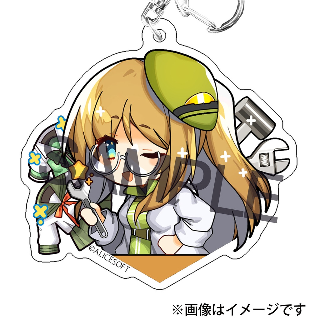 超昂大戦　SD高円寺さやか　アクリルキーホルダー