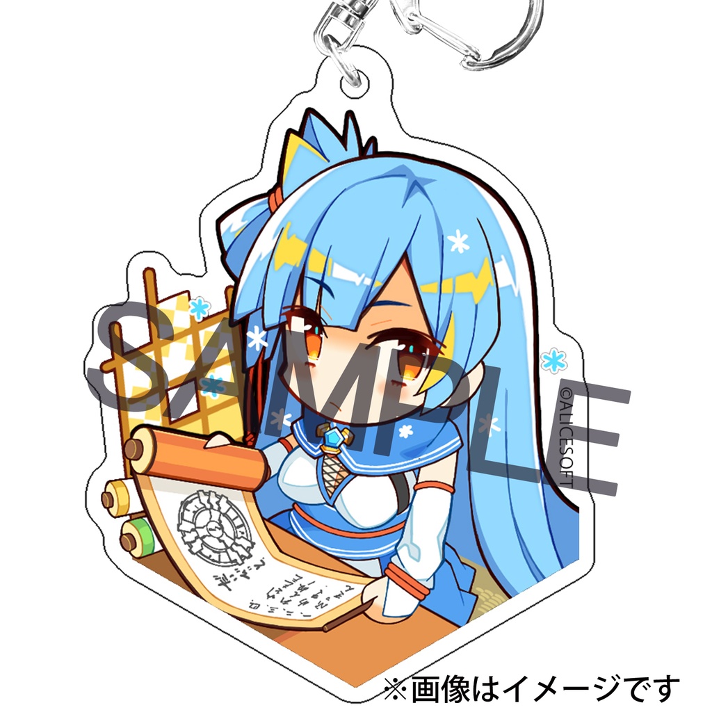 超昂大戦　SDエスカ・サファイア　アクリルキーホルダー