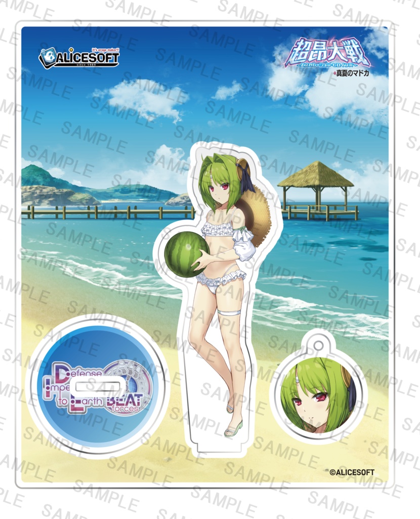 超昂大戦　真夏のマドカ　アクリルキャラスタンド