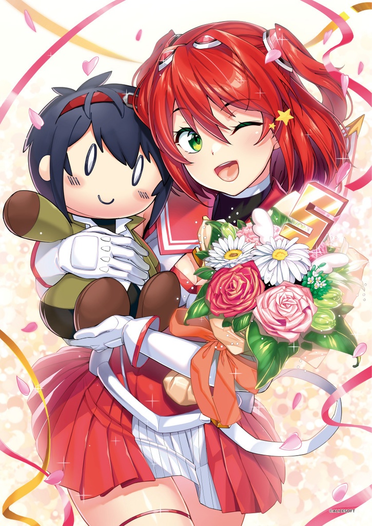 超昂大戦5周年　エスカ・ルビー（石鎚ぎんこ）　B2タペストリー