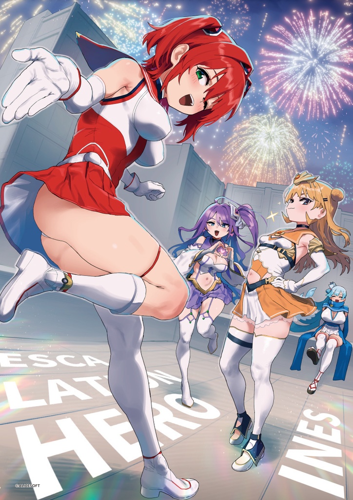 超昂大戦5周年　エスカチーム（あって七草）　B2タペストリー