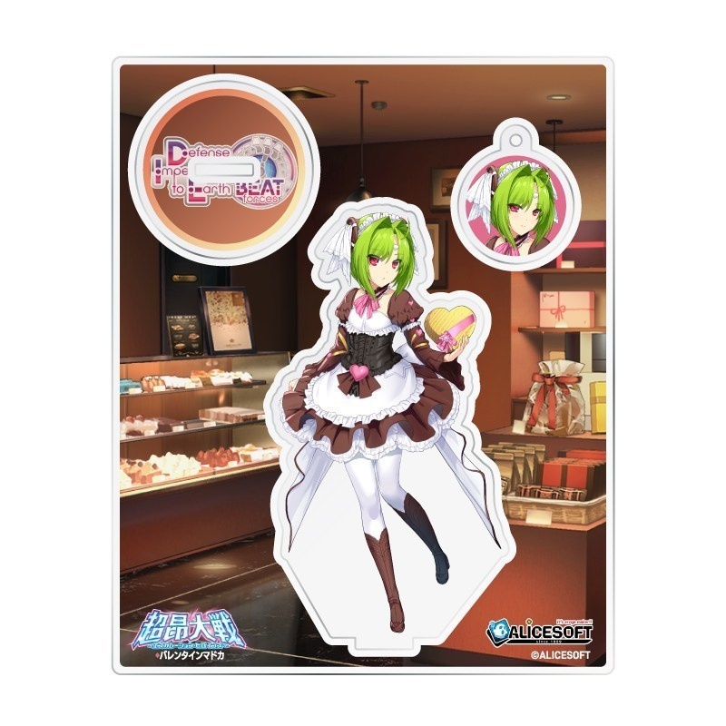 超昂大戦　バレンタインマドカ　アクリルキャラスタンド