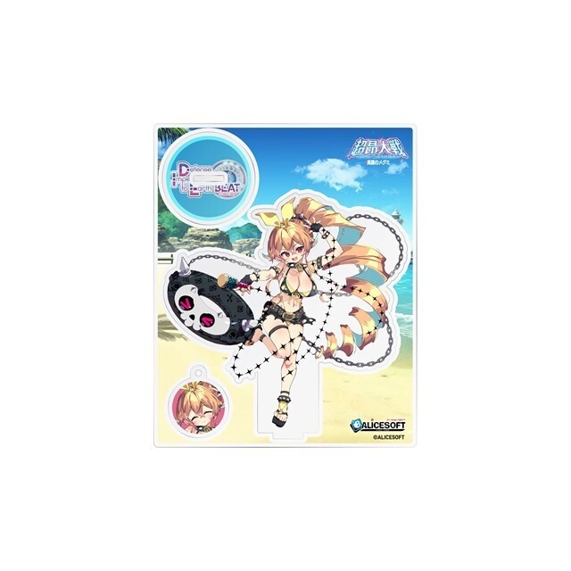 超昂大戦　真夏のメグミ　アクリルキャラスタンド