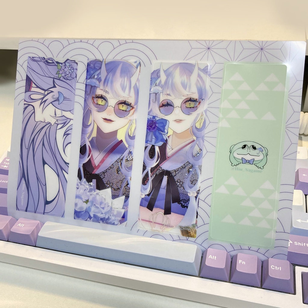 【飛雨-Hiu-】クリアしおりセット