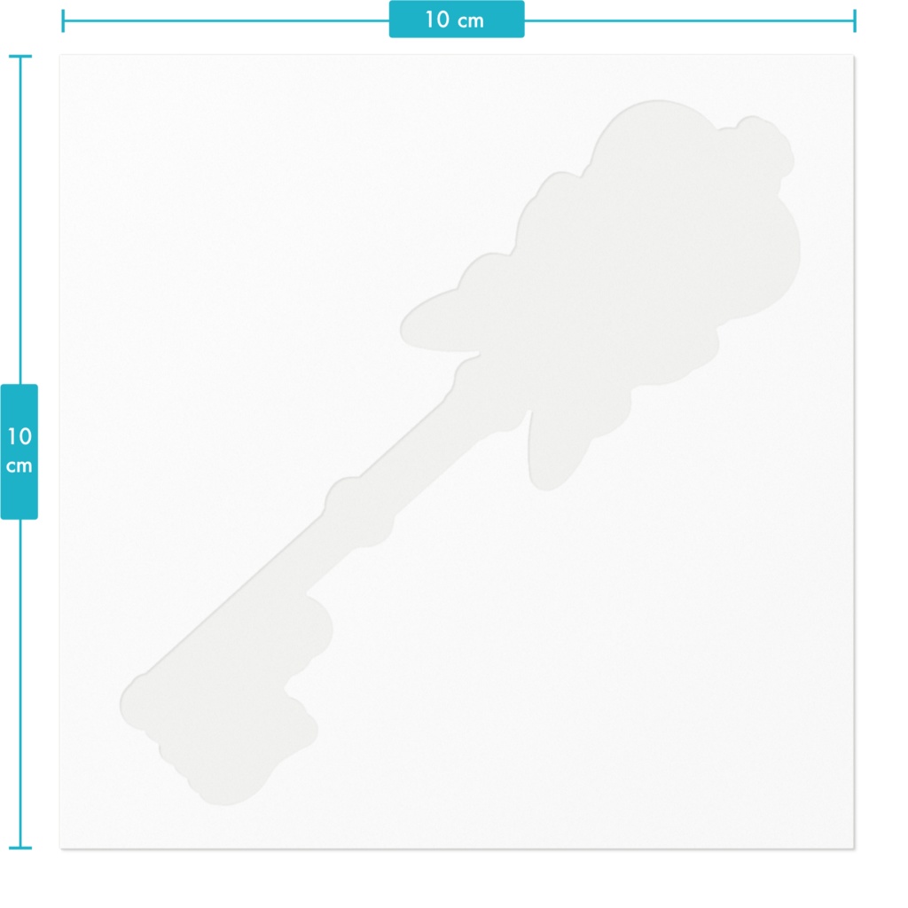 奏音スピカのステッカー(魔法のステッキ)
