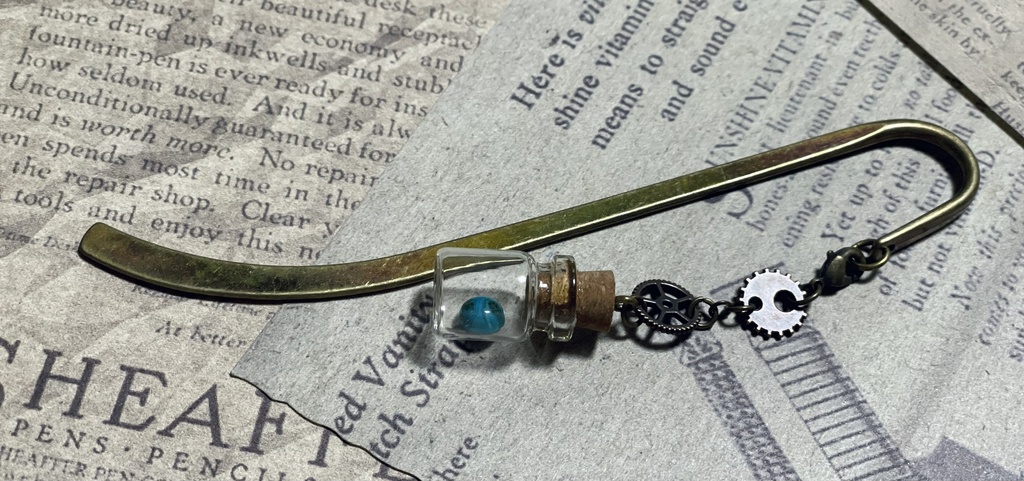 クリソコラマラカイトのブックマーカー