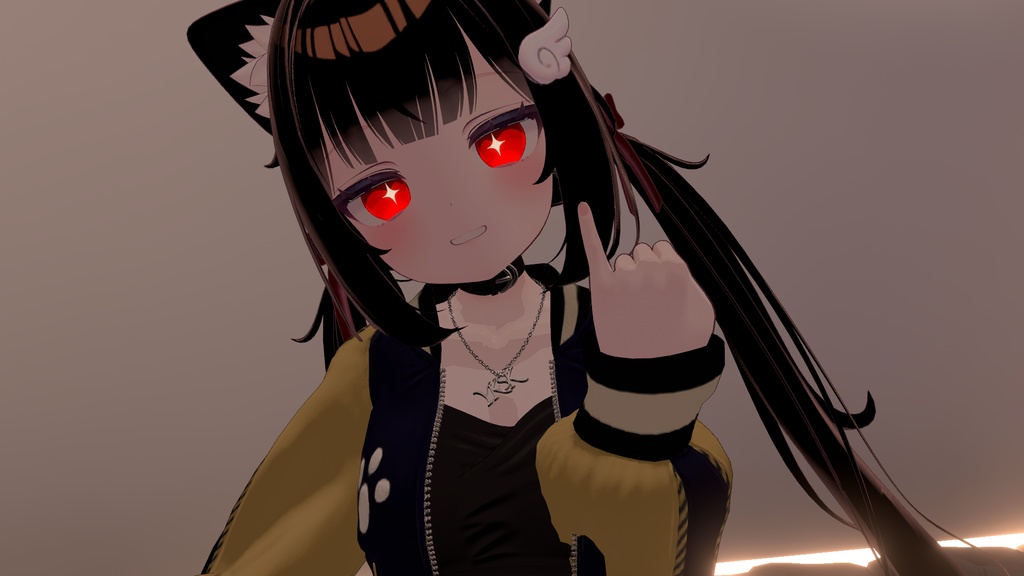【無料】小指ジェスチャー【VRChat】