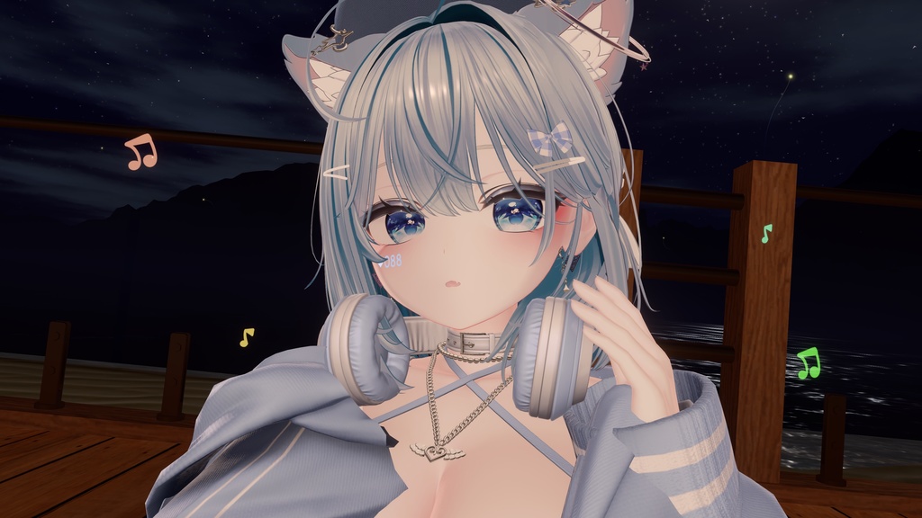 【無料】音符エフェクト【VRChat】