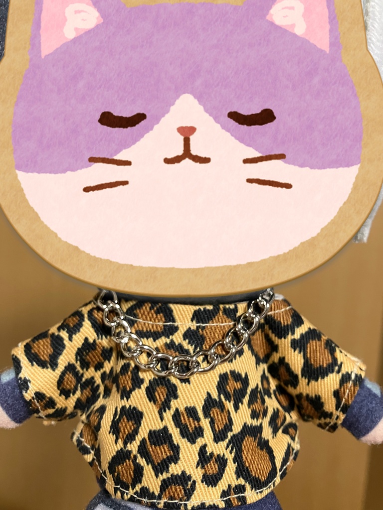 なるとchibiぬいぐるみ ちゃらおTセット ヒョウ柄