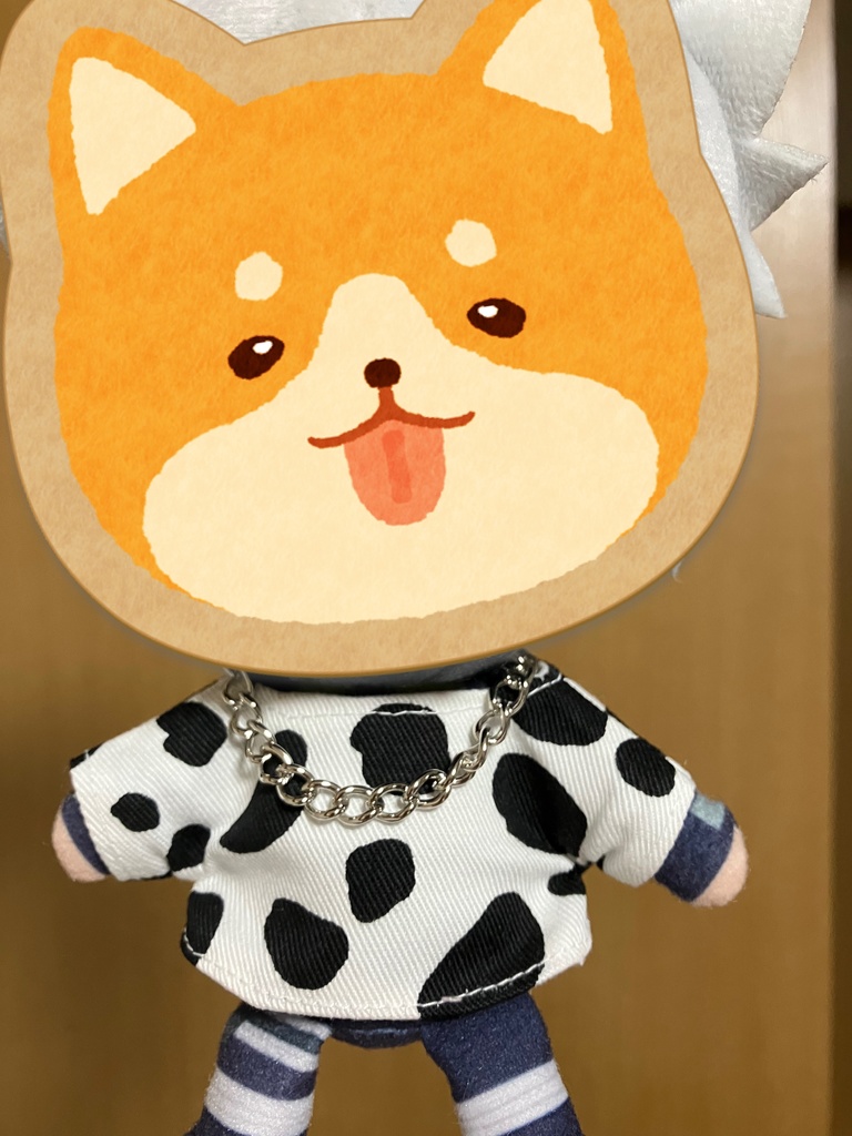 なるとchibiぬいぐるみ ちゃらおTセット牛柄