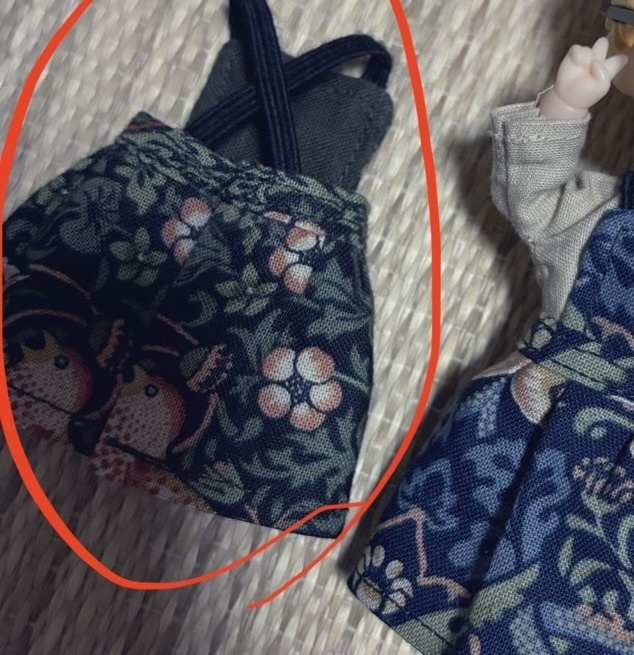 ねんどろいど オーバーオールスカート みどり