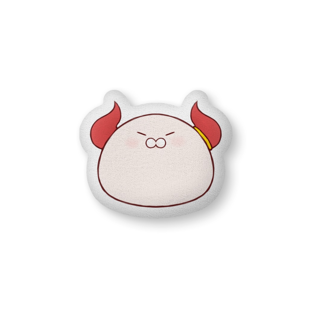つのぽっぽちゃんクッション