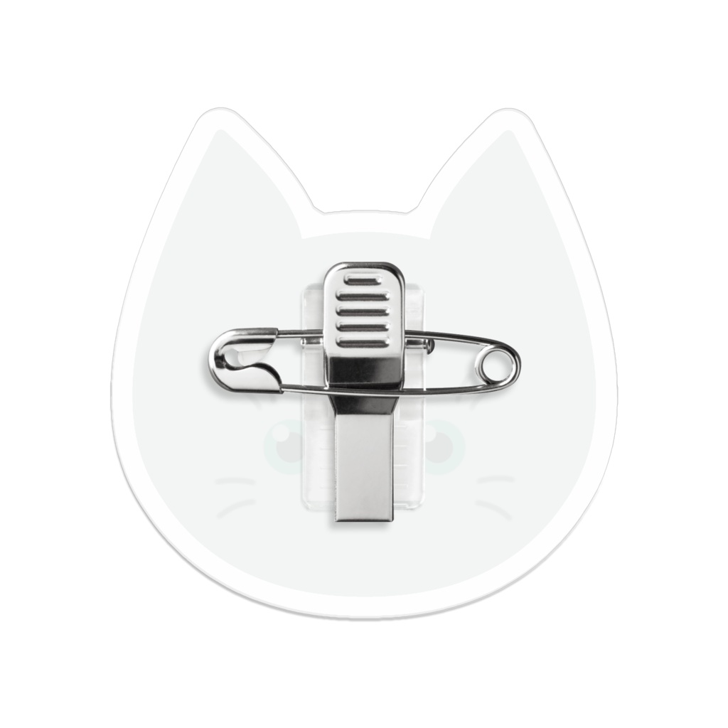 ネコちゃんアクリルバッジ