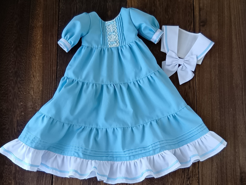 セーラーワンピース(水色)