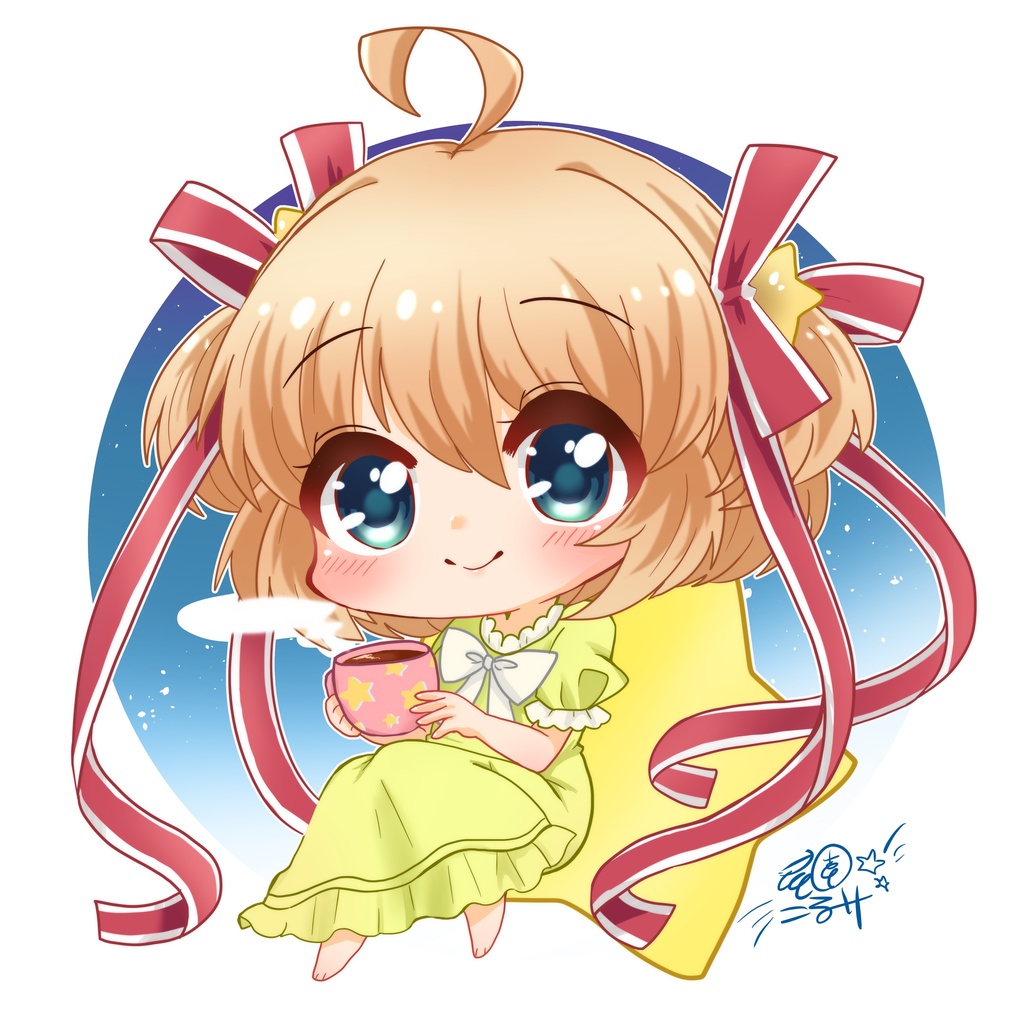 ネグリジェ小毬 アクリルキーホルダー