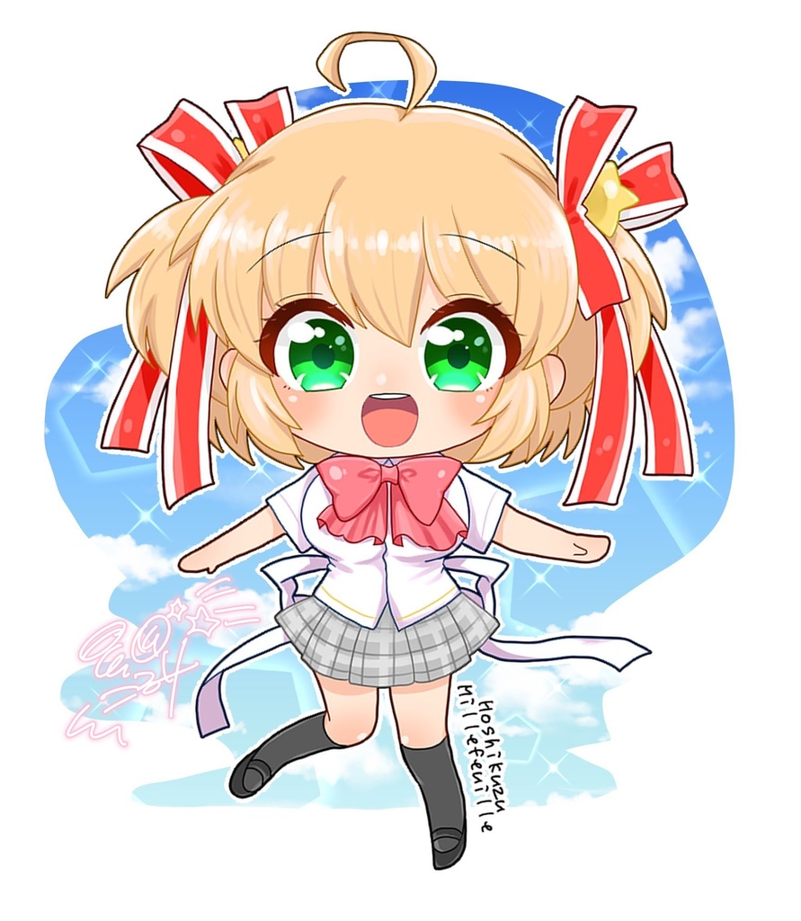 神北小毬(夏服) アクリルキーホルダー
