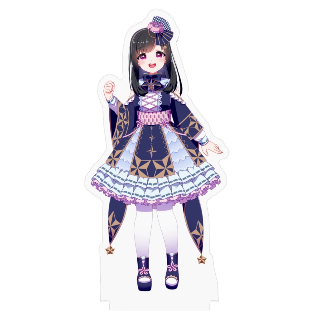 綺咲山九星くるみ始まりのアクリルフィギュア