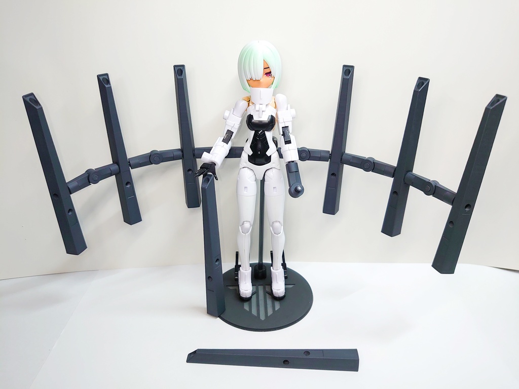 四角柱ブースター 1/12スケールアクセサリ