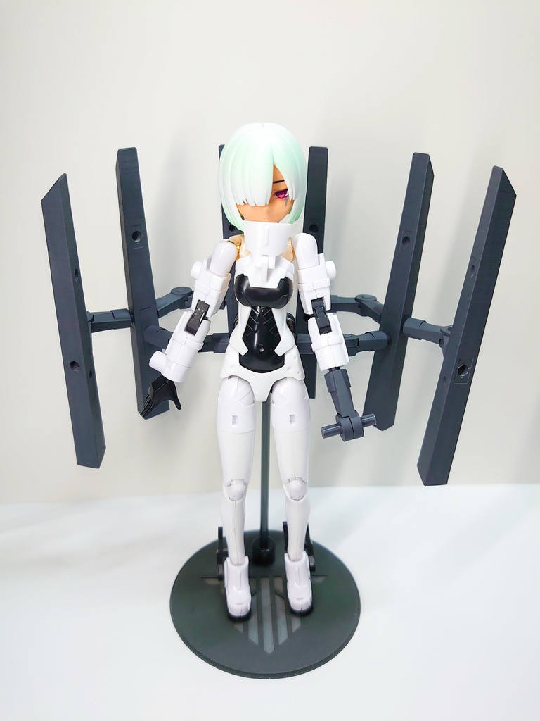 四角柱ブースター 1/12スケールアクセサリ