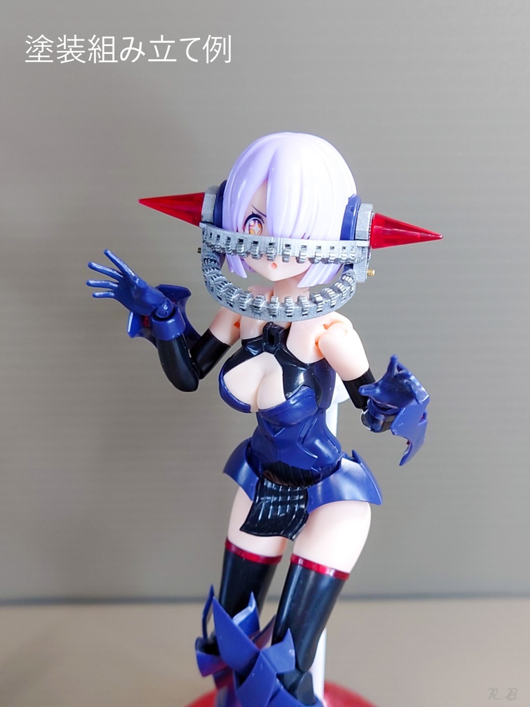 メガミデバイス バレットナイツシリーズ用 ギアトゥースマスク お試し販売版