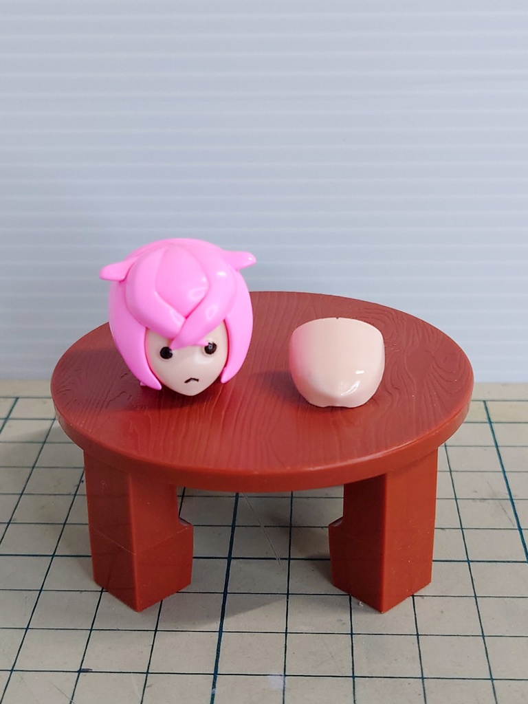 タコっぽいヘッドパーツ 1/12用