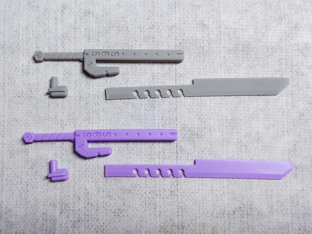 ソードブレイカーソード 1/12サイズ用武器