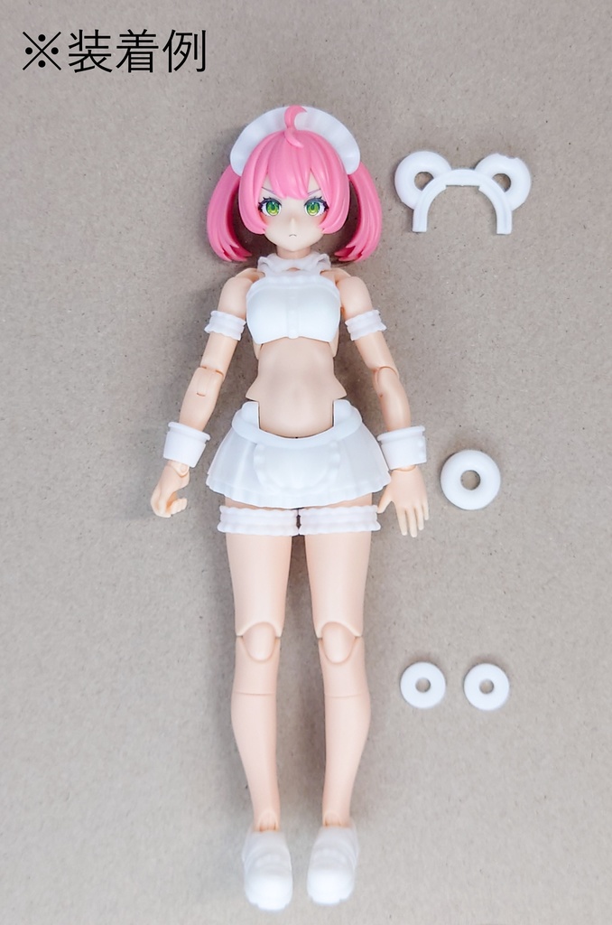 ミニメイドさんセットB2M量産型 Block2Mボディ用