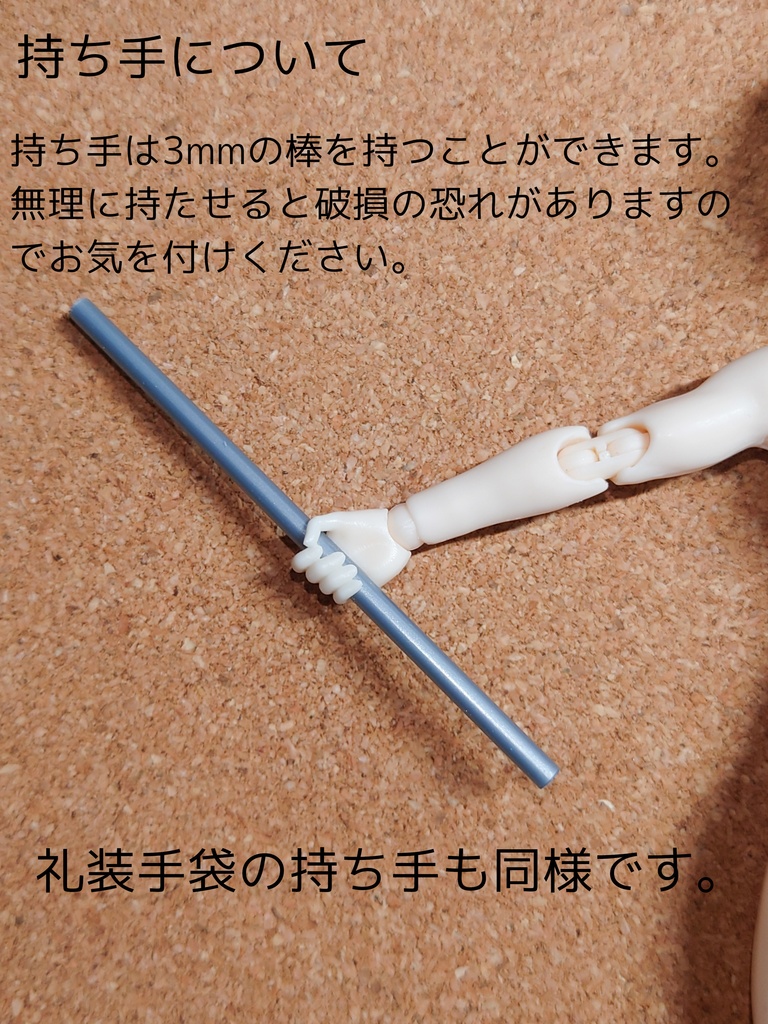 【シチリアの追憶対応】ハンドパーツ