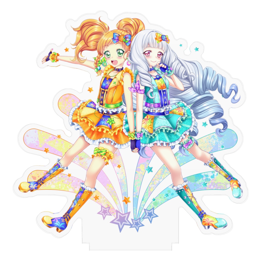 【二階堂ゆず×白銀リリィ】ゆずっとリリィ☆【アイカツスターズ!】