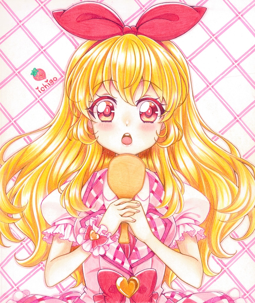 アイカツ いちご イラスト