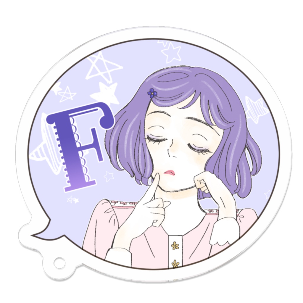 アクキー【イニシャルF】