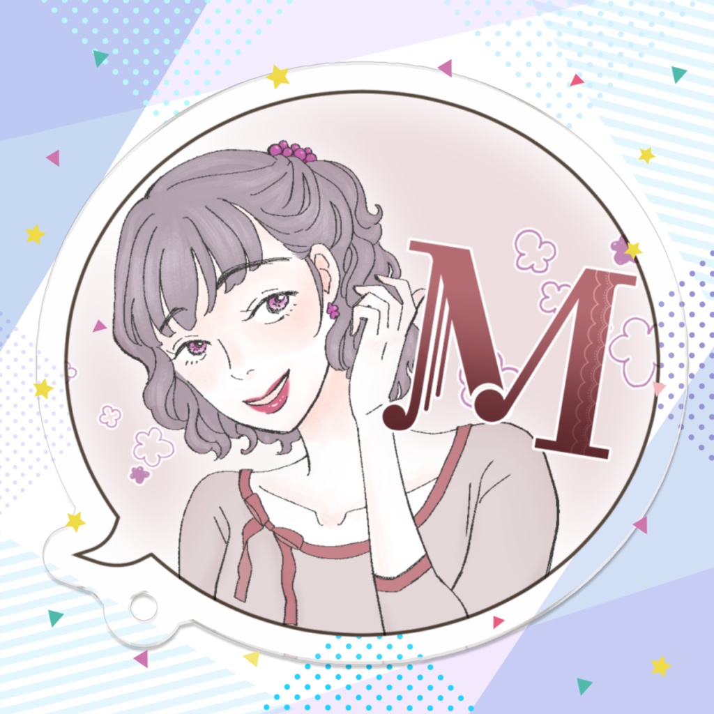 アクキー【イニシャルM】